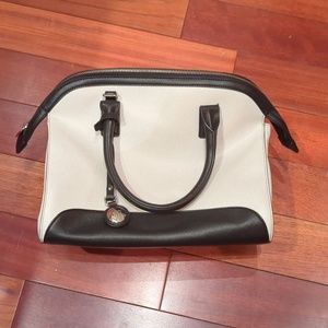 Armani Leather Purse Black & White Original!